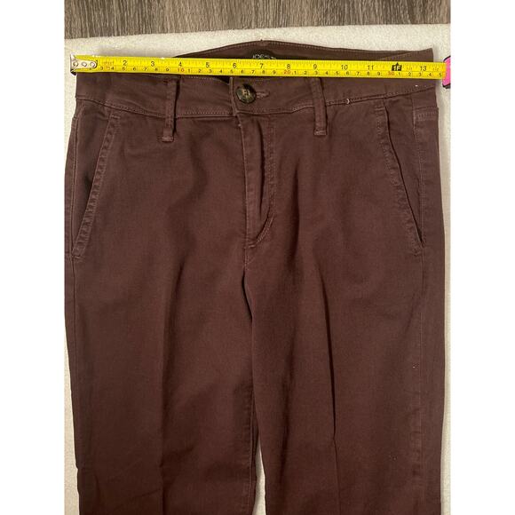 Joe’s Jeans Purple Wide Leg Trouser 26 Corporate Siren Classic Preppy Work Wear - Picture 5 of 11